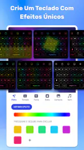 Teclado LED - Teclado neon screenshot