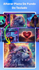Teclado LED - Teclado neon screenshot