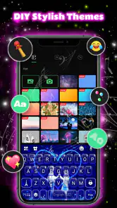 Teclado Neon Love screenshot