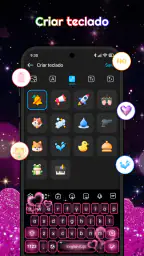 Teclado - Tema Amor Neon 5