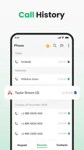 Telefone e Contatos screenshot