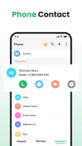 Telefone e Contatos screenshot