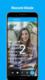 Teleprompter: Floating Notes 2