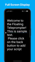 Teleprompter: Floating Notes 5