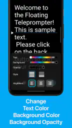 Teleprompter: Floating Notes 6