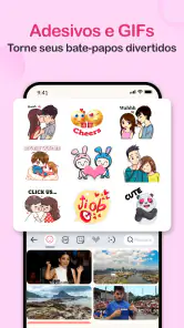 Tema de Teclado Neon Love screenshot