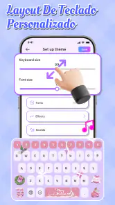 Temas Fontes de Teclado Emoji screenshot
