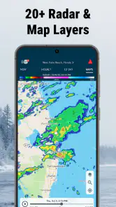 Tempo de WeatherBug screenshot