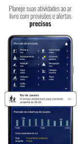 Tempo e relógio transparente screenshot