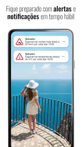 Tempo e relógio transparente screenshot