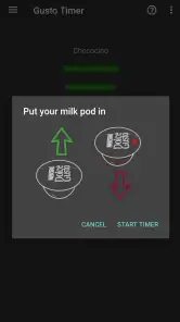 Temporizador Dolce Gusto Touch screenshot