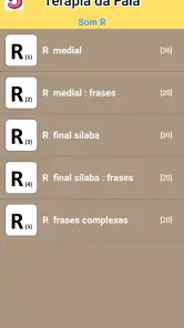 Terapia da Fala :exercícios PT screenshot