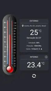 Termômetro++ ambiente screenshot