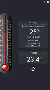 Termômetro++ ambiente screenshot