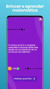 Teste de Matemática - Cérebro screenshot