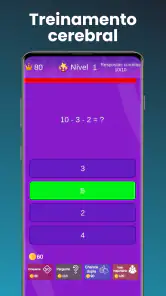 Teste de Matemática - Cérebro screenshot