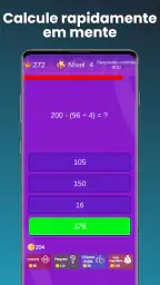 Teste de Matemática - Cérebro 6