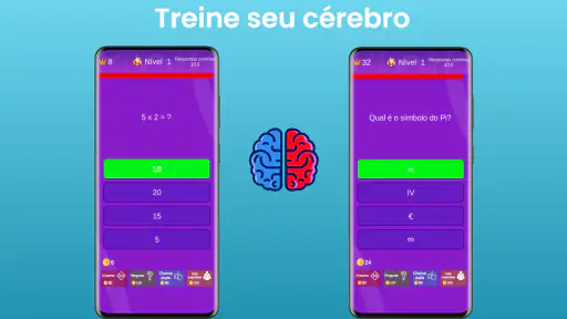 Teste de Matemática - Cérebro 7