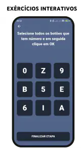 Testes de Visão screenshot