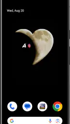 Text on Live Wallpaper 1