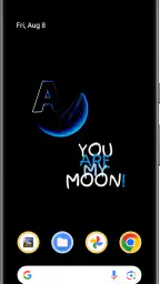 Text on Live Wallpaper 4