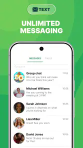 textPlus: Texto e Chamada screenshot