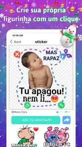 TextSticker 2026 WAStickerApps screenshot