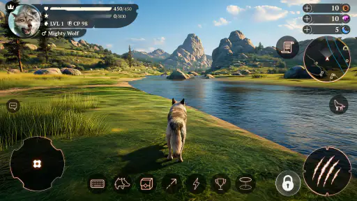 The Wolf: RPG Jogo de Animais 1