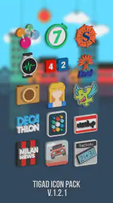 Tigad Pro Icon Pack screenshot