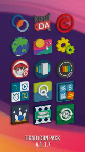 Tigad Pro Icon Pack screenshot