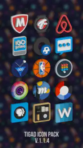 Tigad Pro Icon Pack screenshot