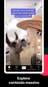 TikTok Lite - Economize Dados screenshot