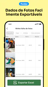 Timemark: Foto com hora, local screenshot