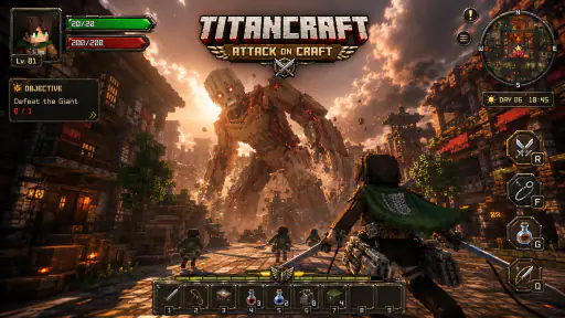 TITANCRAFT : Attack On Craft 3