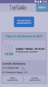 Top Salão: agendamento online screenshot