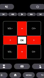 Toshiba Smart TV Remote 3