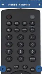 Toshiba Smart TV Remote 8