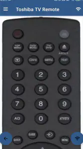 Toshiba Smart TV Remote screenshot