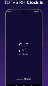 TOTVS RH Clock In screenshot