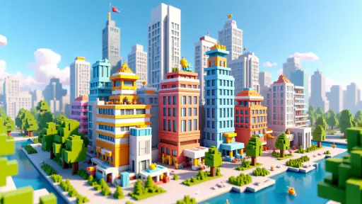 Town Building Life Simulator 7