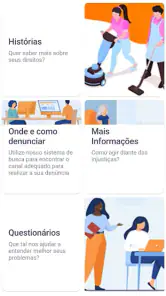Trabalho Sem Assédio! screenshot