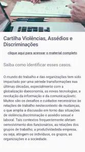 Trabalho Sem Assédio! screenshot