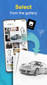 Traçar foto rascunho desenho screenshot