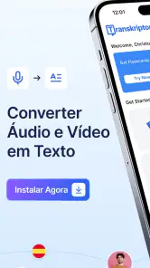 Transkriptor: Voz para Texto screenshot