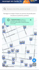 TRI GPS screenshot