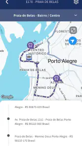 TRI GPS screenshot