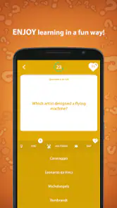 Trivia quiz de história screenshot