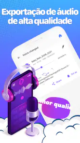 Trocador de Voz - Muda voz screenshot