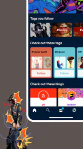 Tumblr - Fandom, Arte e Caos screenshot