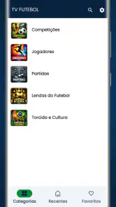 TV Futebol Brasil Ao Vivo screenshot